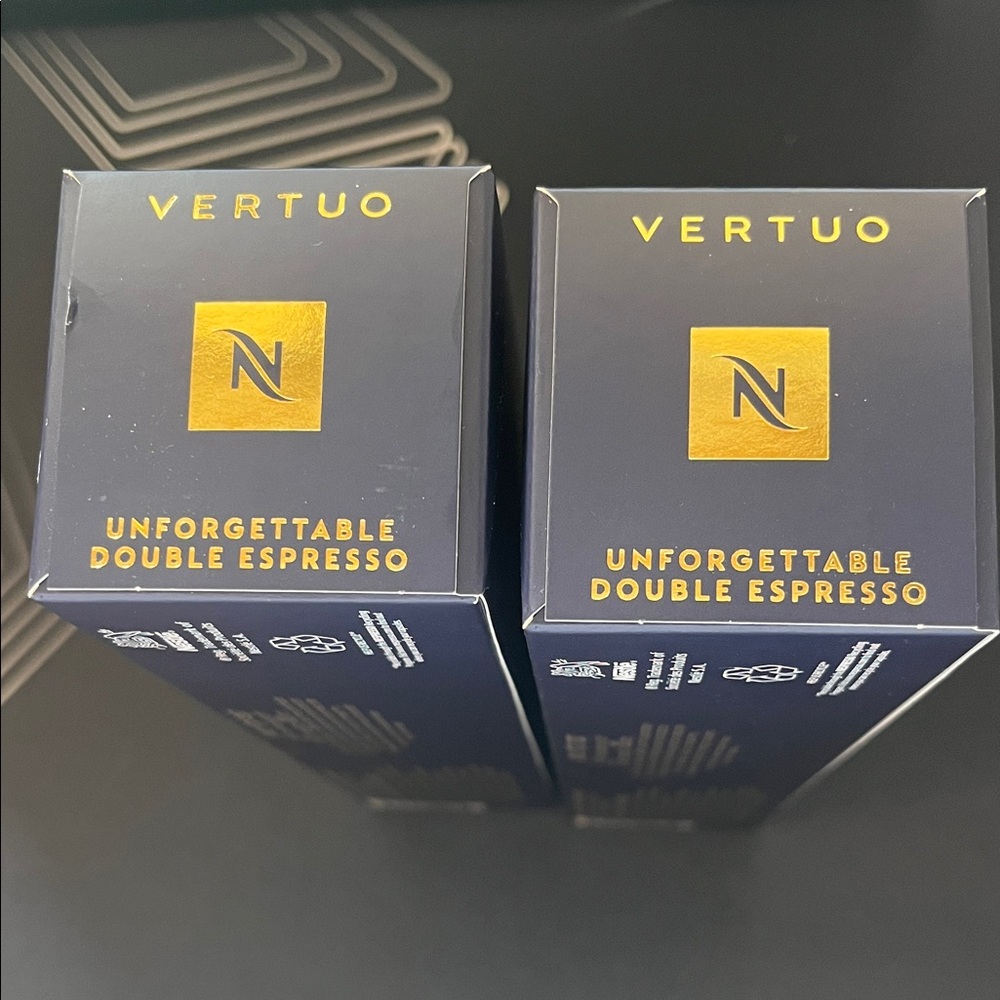 Nespresso Limited Edition Unforgettable Double Espresso for Vertuo (2 sleeves)